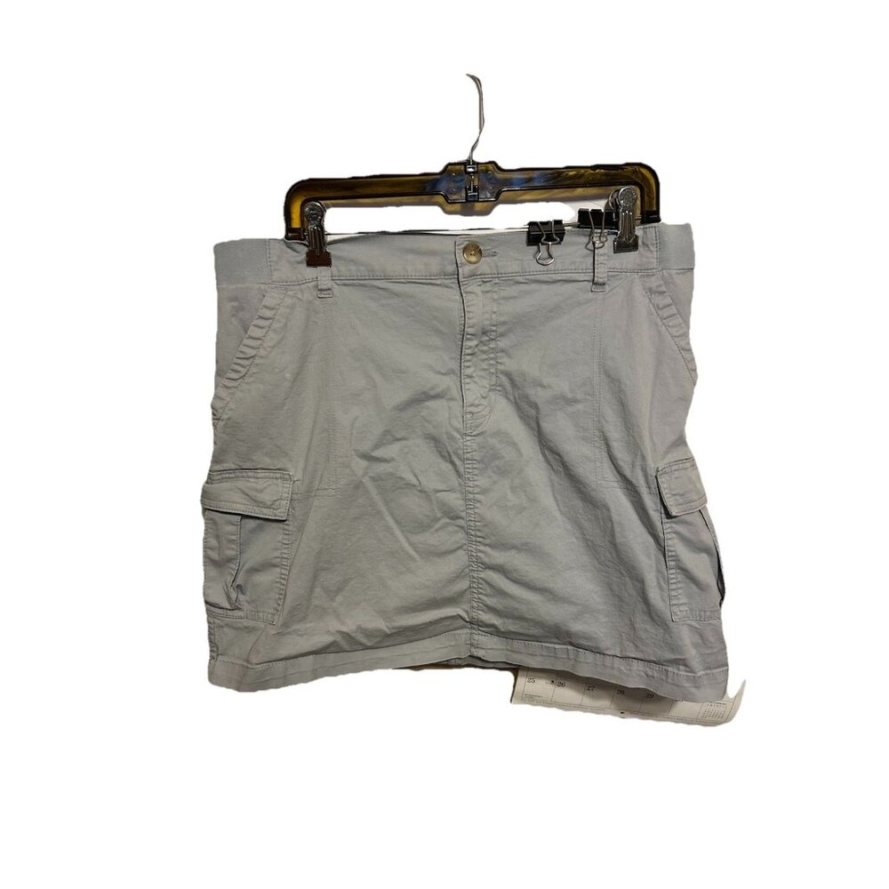 Lee Golf skort 16 medium Woman’s Grey  Photo of Inner Skort Stretch Waist